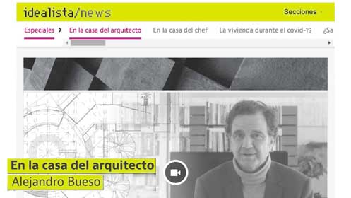 Entrevista a Alejandro Bueso-Inchausti para Idelalista News especial en la casa del arquitecto